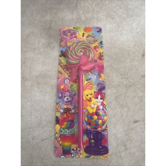 NIP Lisa Frank LOLLIPOP BALLPOINT PEN 2014 Rare & Brand New, Sealed! - Picture 1 of 5